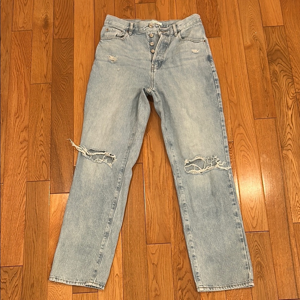 PacSun Dad Light Blue Ripped Jeans